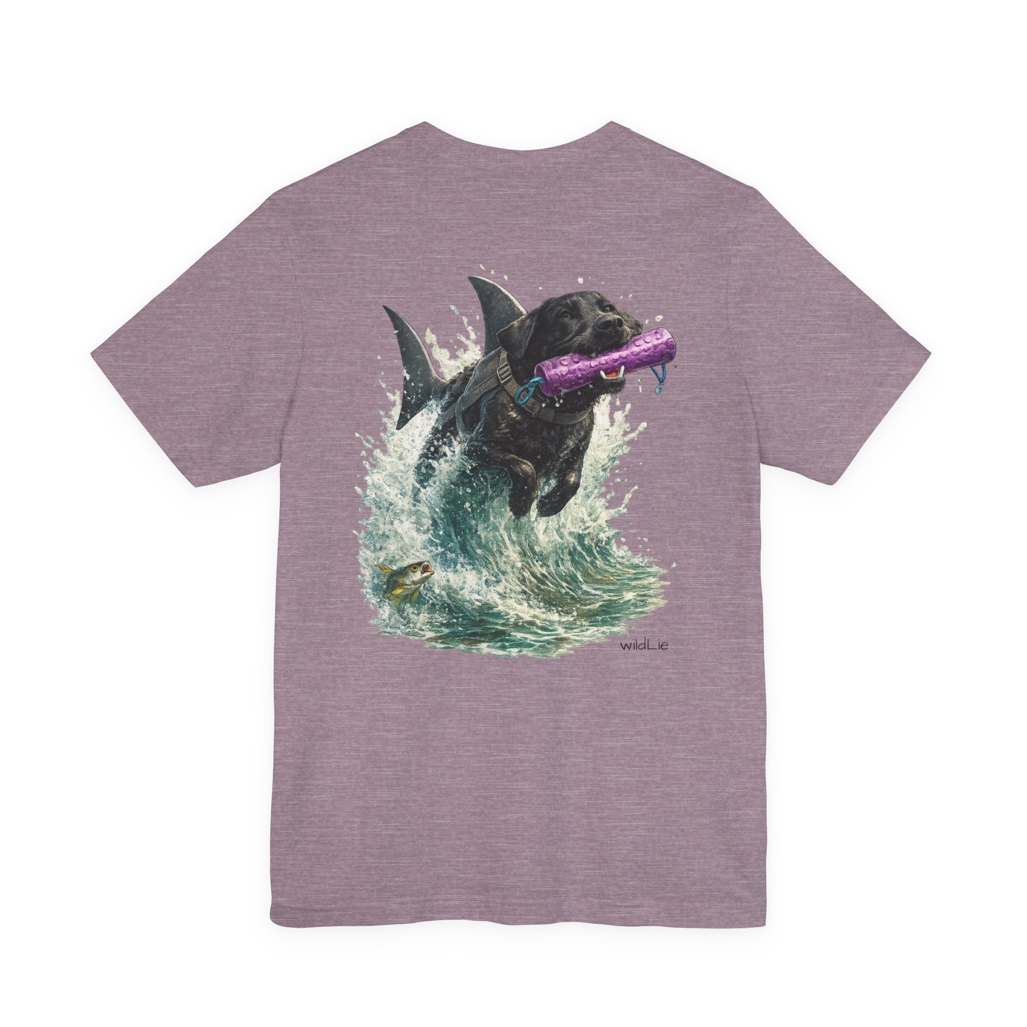 Panda: Apex Retriever | Black Lab Shark Tee